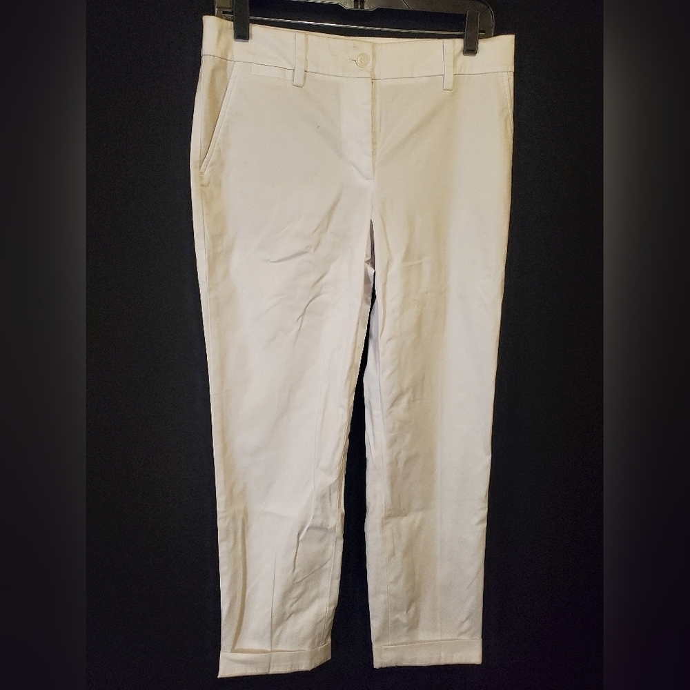 Talbots Chino White Dress Pants